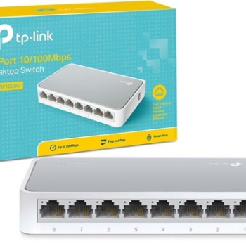 switch tp link 8 port tl-sf 1008D 8 port 100mb