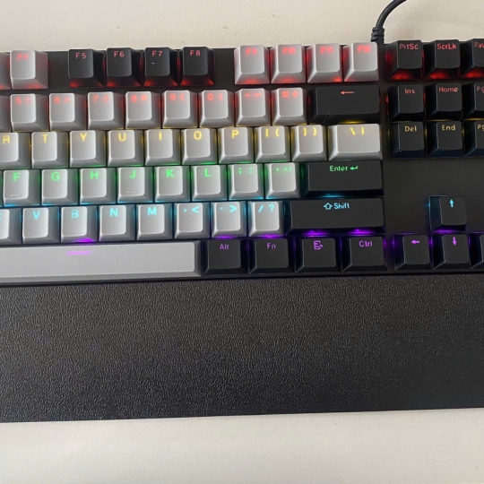 Bàn phím cơ kèm kê tay Spartan Full Size Blue Switch